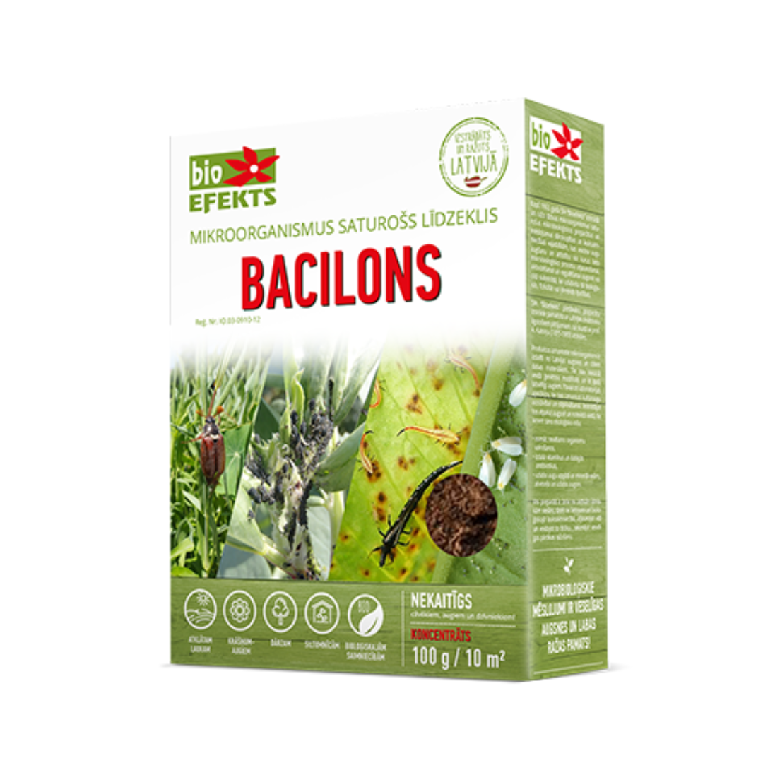 Bacilons sausais 100g